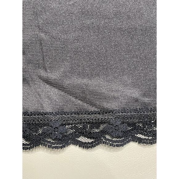 Warner's Perfect Measure Black 100% Nylon Vintage Half Slip - Picture 2 of 6